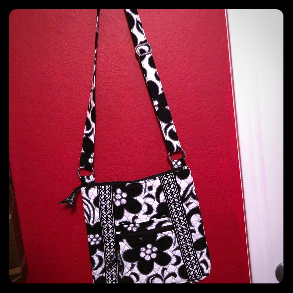 Vera Bradley Black and White Crossbody